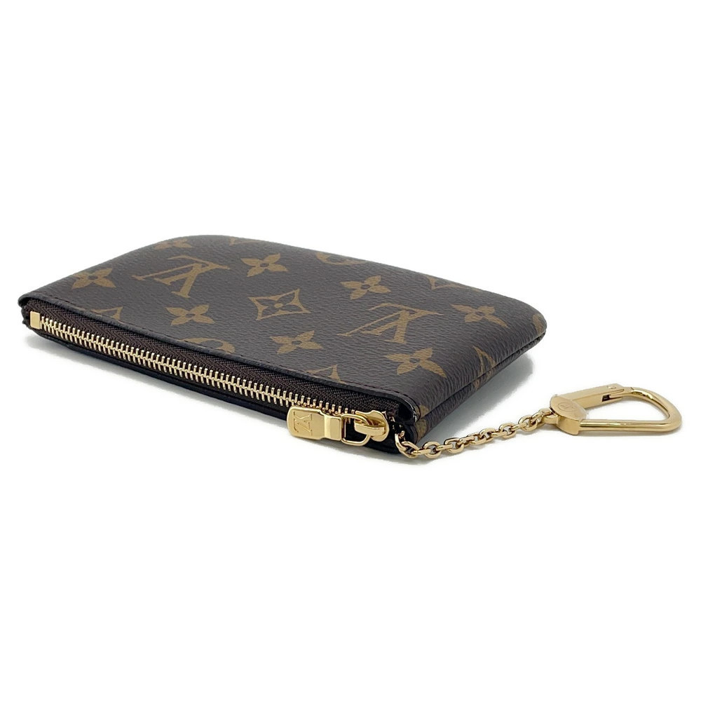 Louis Vuitton coin Card case Cl Monogram Key Wallet Pochette Brown